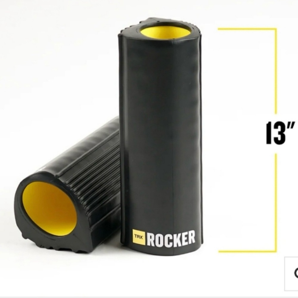 TRX Rocker Black and Yellow Foam Roller